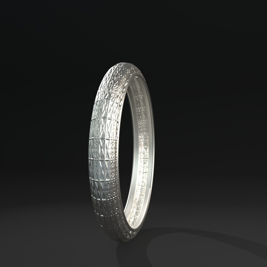 Bracelet "embossed_graphical pattern"