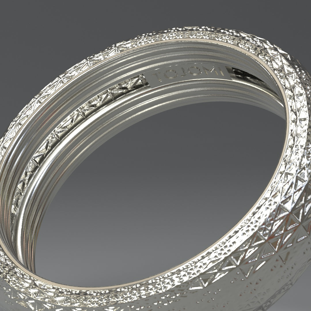 Bague en argent | X-MESH