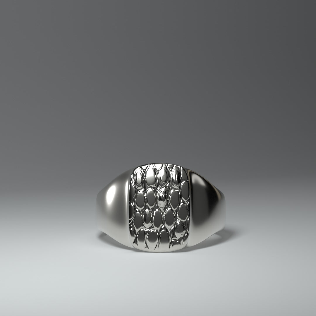 Siegelring silber | REPTILE