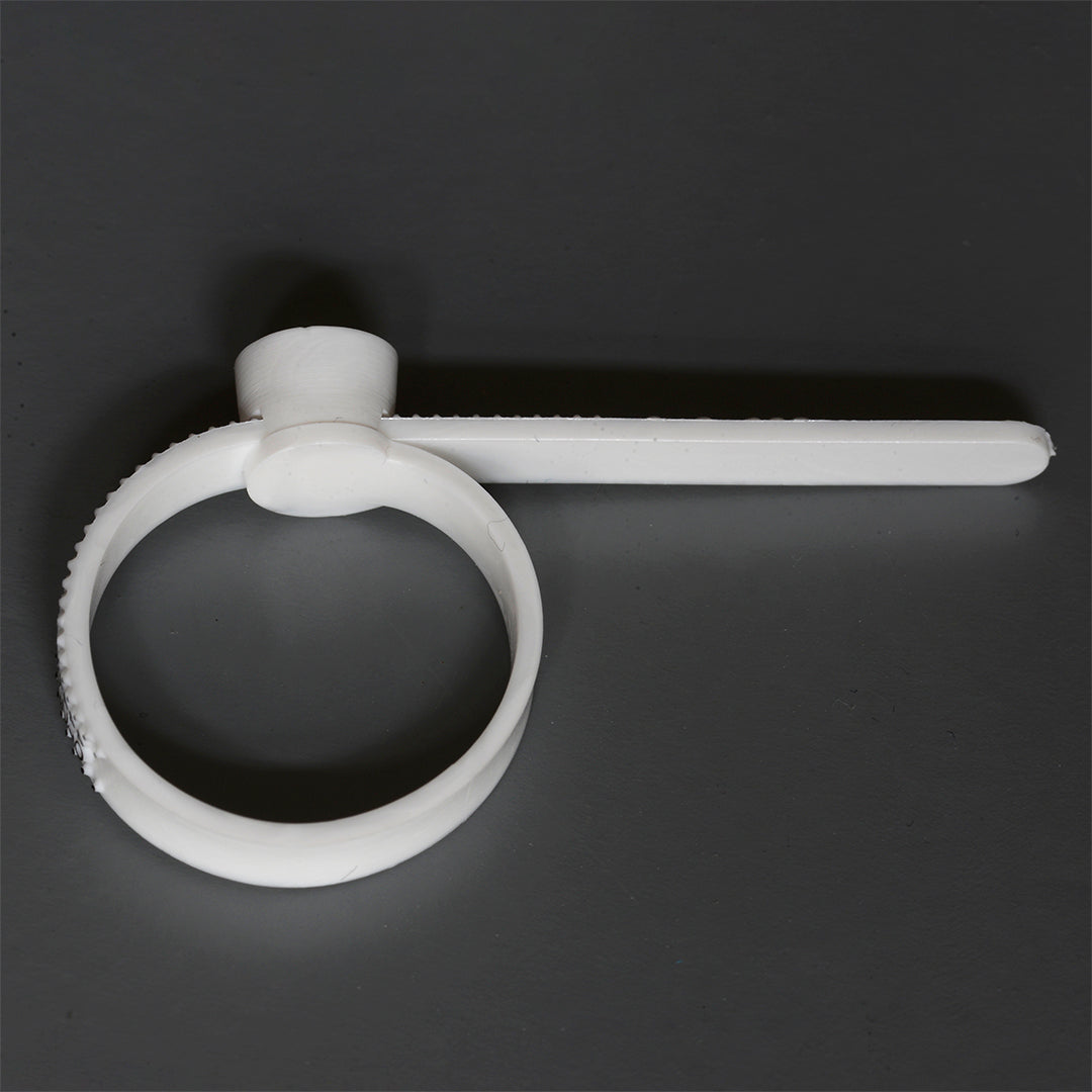 Multisizer to determine the ring size