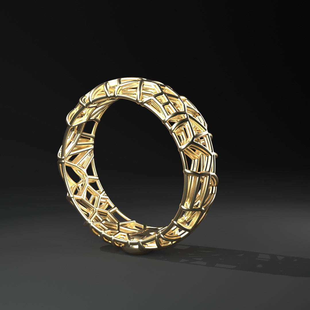 Ring "framework" 14 K Gold (585) - TOJOMI