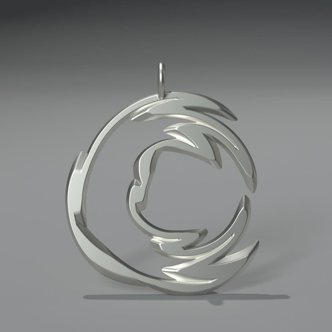 Colgante "envoltura abstracta"