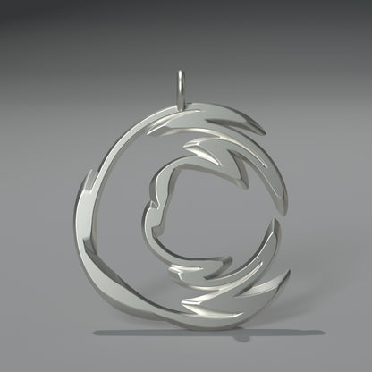 Colgante "envoltura abstracta"