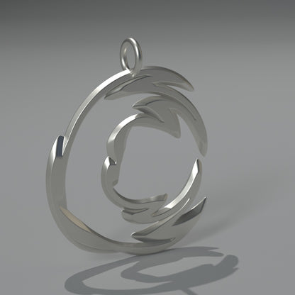 Colgante "envoltura abstracta"