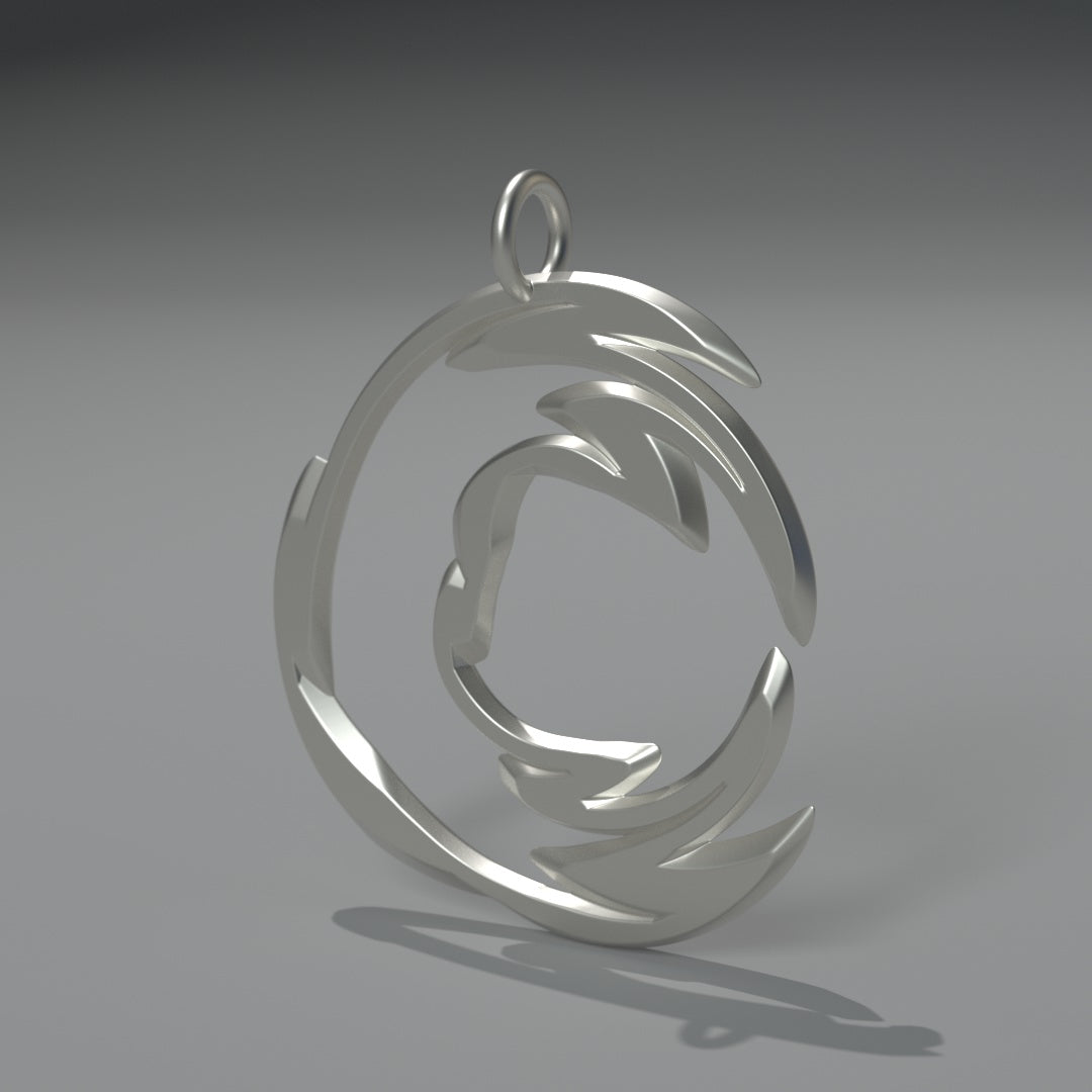 Colgante "envoltura abstracta"