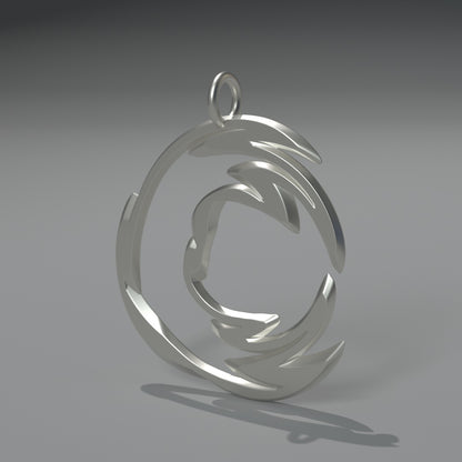 Colgante "envoltura abstracta"