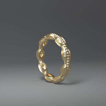 Ring "New Barock" 14 Karat Gold (585) - TOJOMI