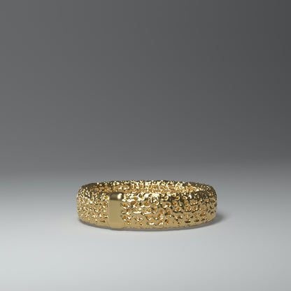 Ring "coral" 14K Gelbgold - TOJOMI