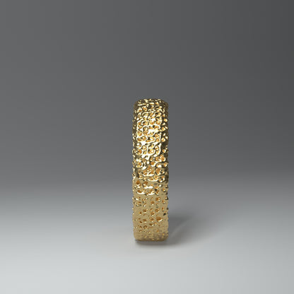 Ring "coral" 14K Gelbgold - TOJOMI