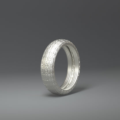  Bague en argent | X-MESH