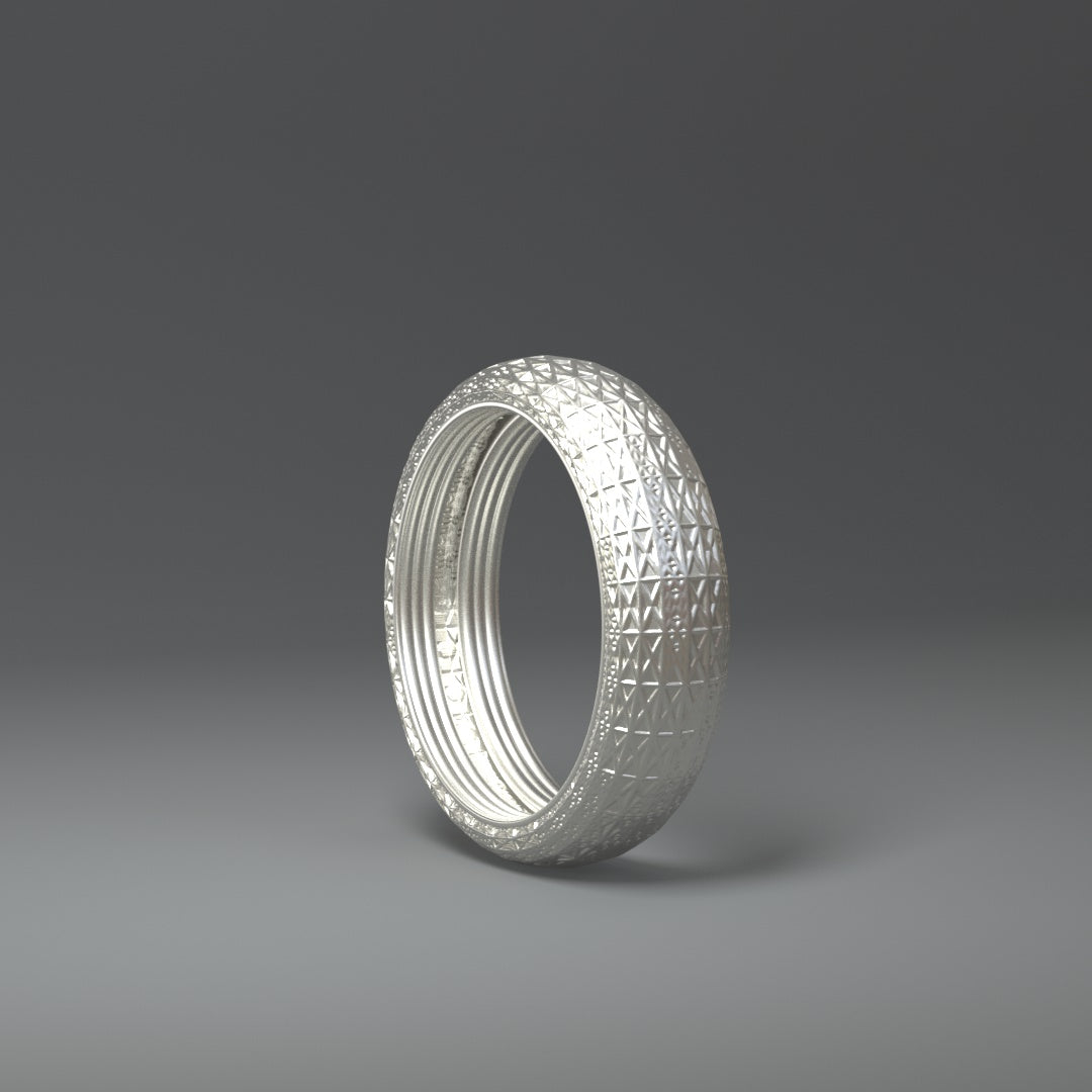  Bague en argent | X-MESH