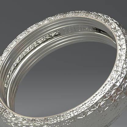  Bague en argent | X-MESH