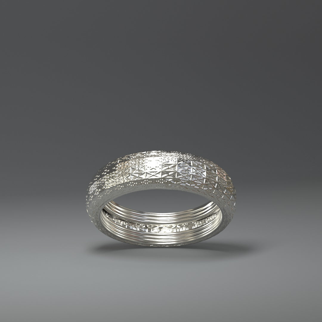  Bague en argent | X-MESH