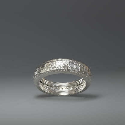  Bague en argent | X-MESH