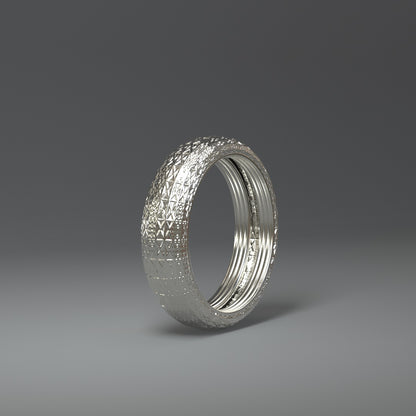  Bague en argent | X-MESH