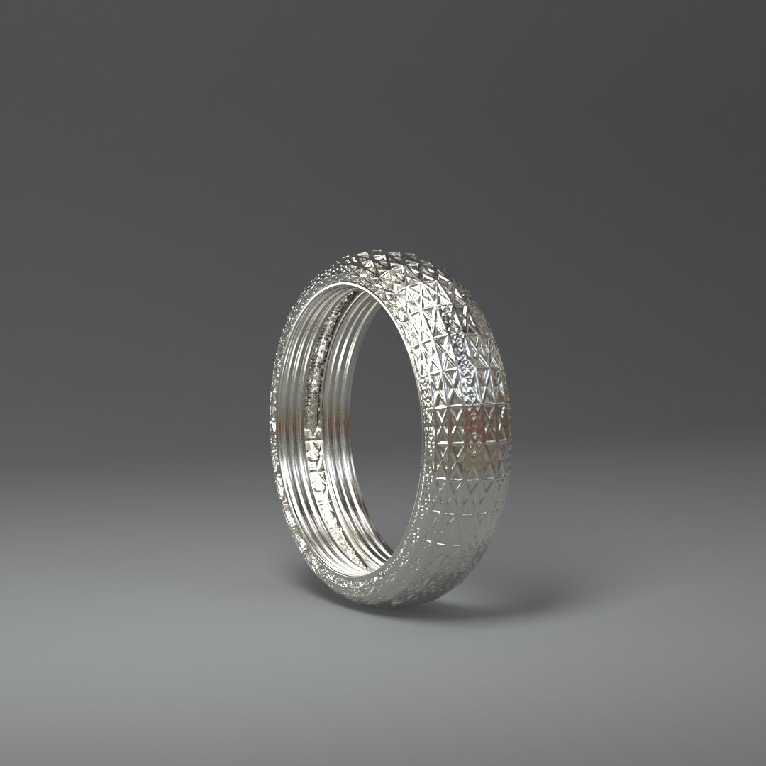 Bague en argent | X-MESH