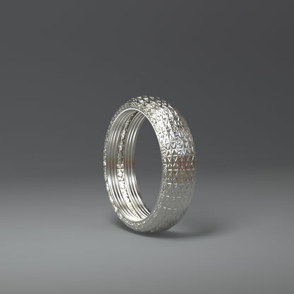  Bague en argent | X-MESH