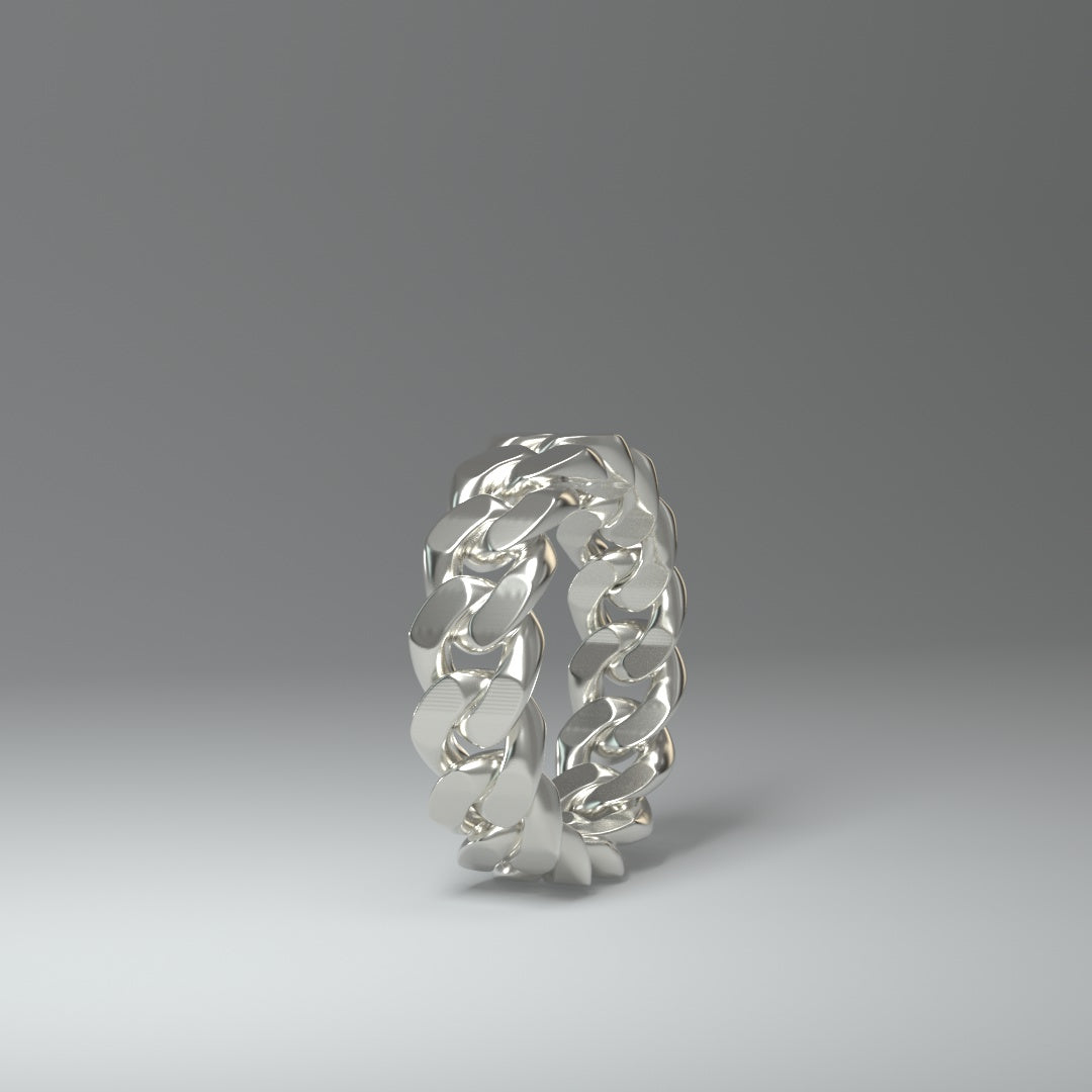 Silberring unisex | CUBAN LINK CHAIN