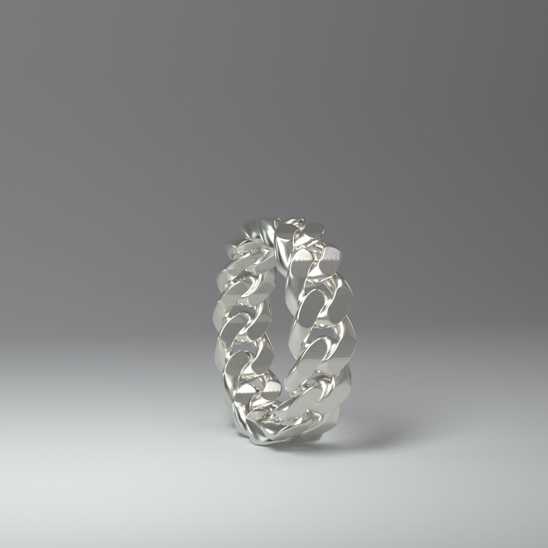 Silberring unisex | CUBAN LINK CHAIN