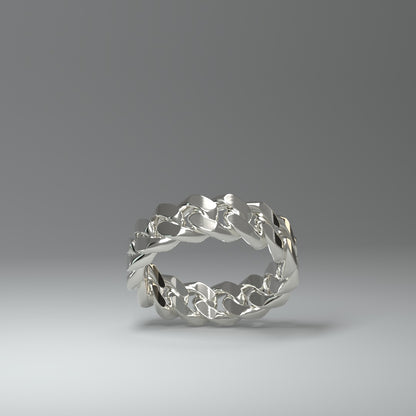 Silberring unisex | CUBAN LINK CHAIN