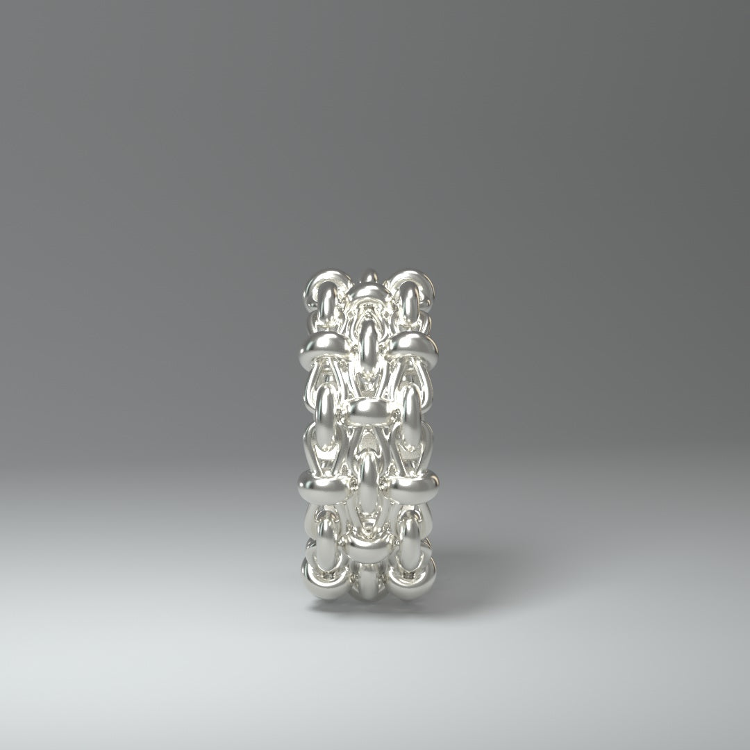 Bandring Silber | FLECHTWERK