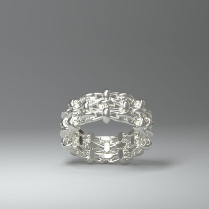 Bandring Silber | FLECHTWERK