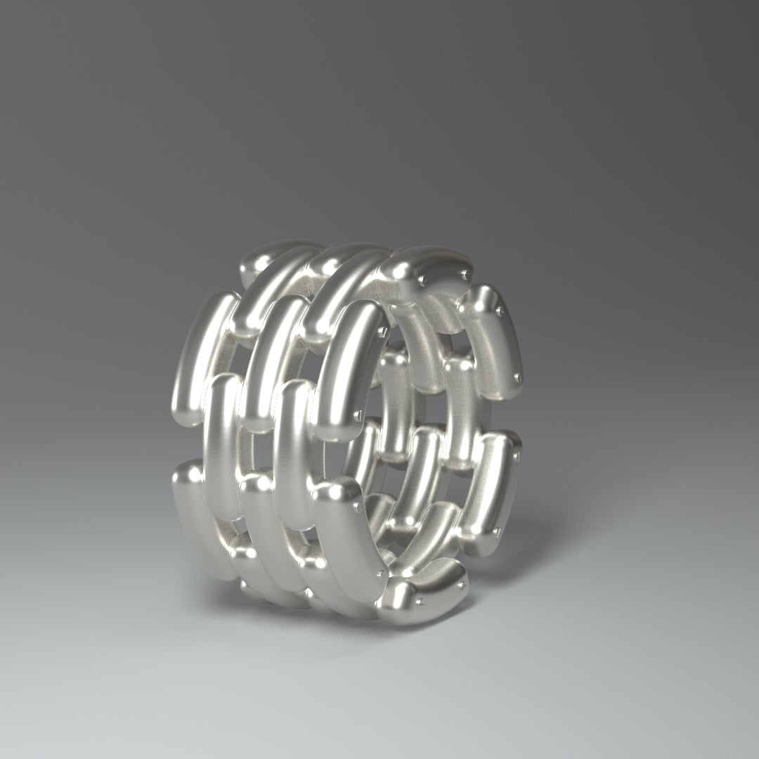 Silberring | LINK BELT