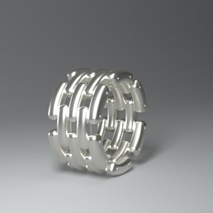 Silberring | LINK BELT