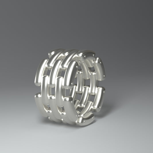 Silberring | LINK BELT