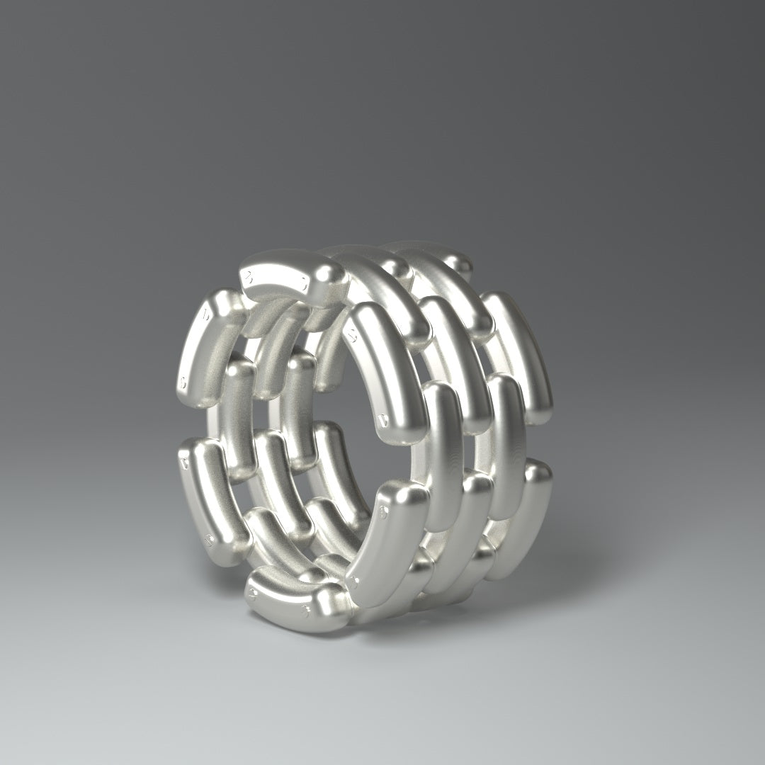 Silberring | LINK BELT