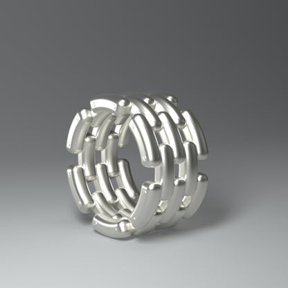 Silberring | LINK BELT