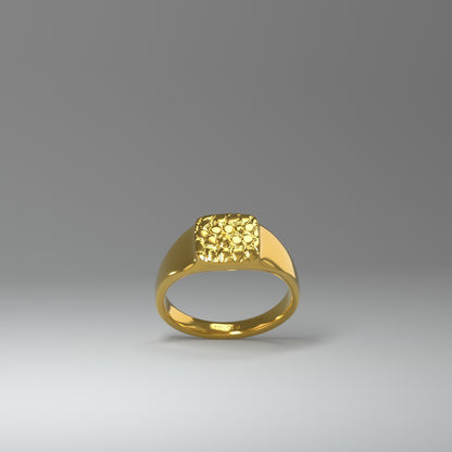 Siegelring CROC vergoldet