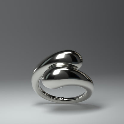 Silberring | HELIX DROPS