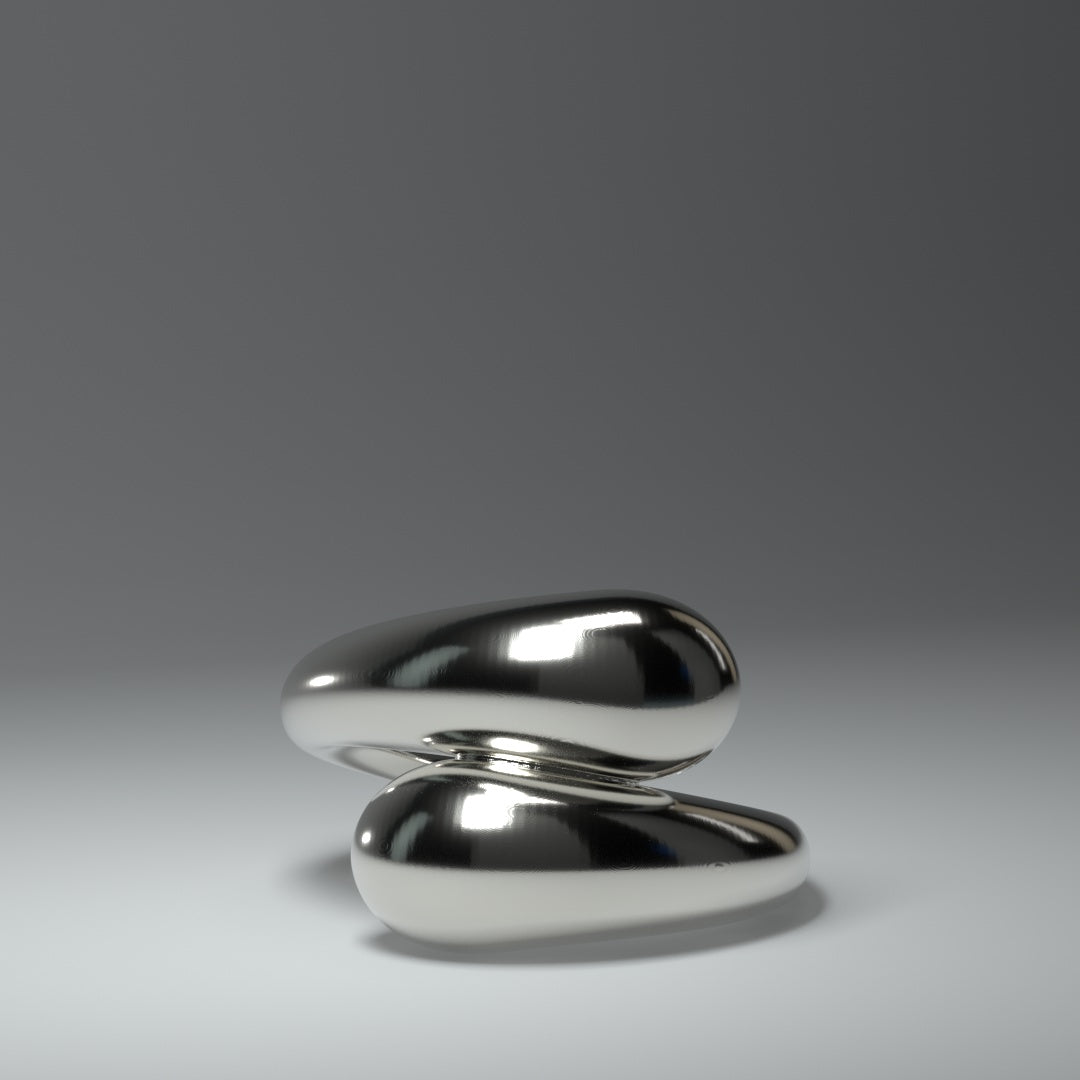 Silberring | HELIX DROPS