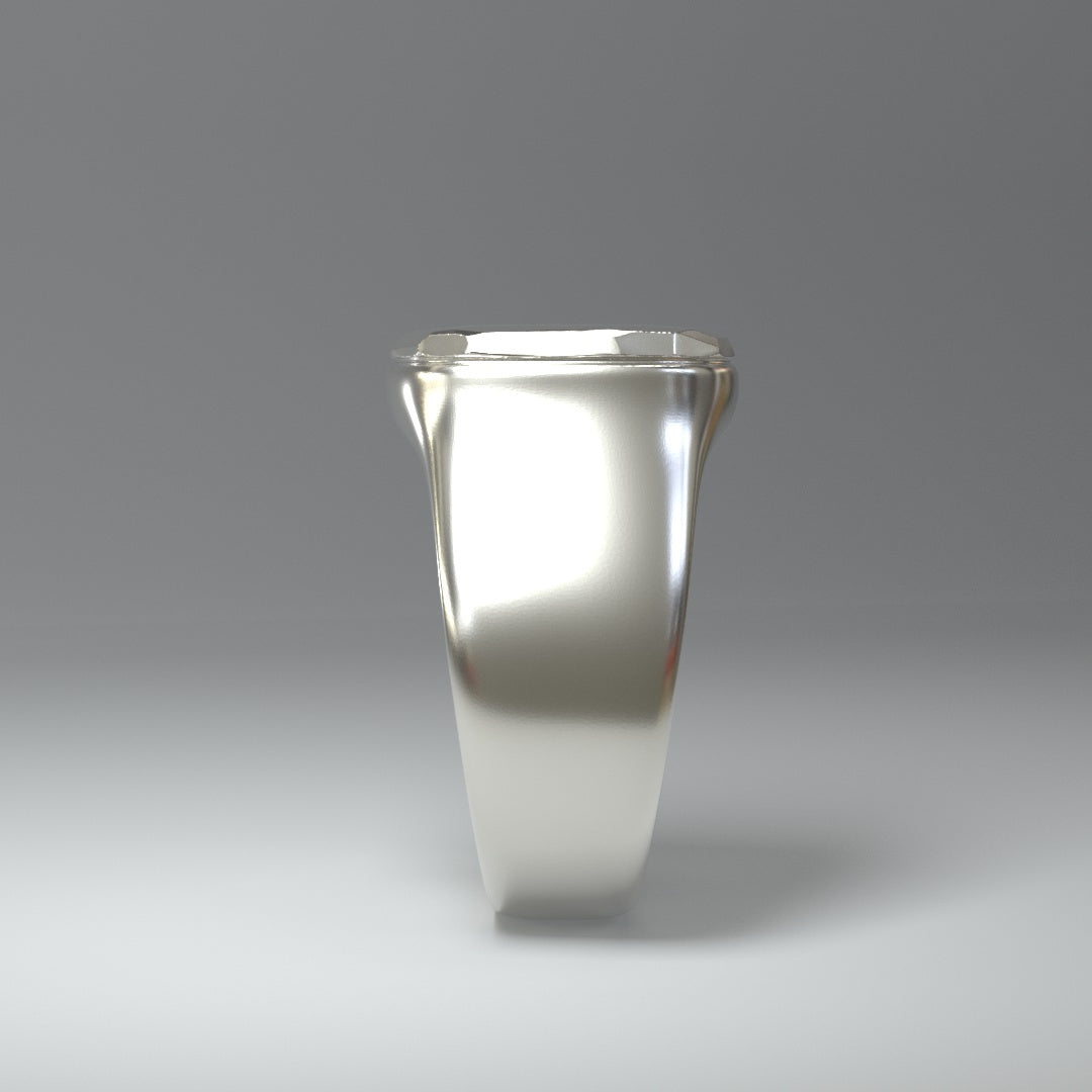 Siegelring silber | SQUARE & ROUGH