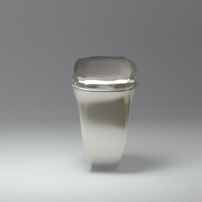 Siegelring silber | SQUARE & ROUGH