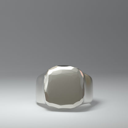 Siegelring silber | SQUARE & ROUGH