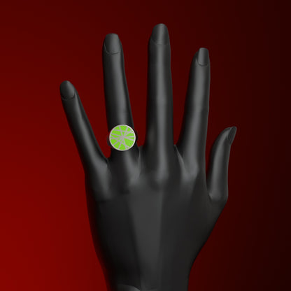 Anello con sigillo rotondo | Eptogramma