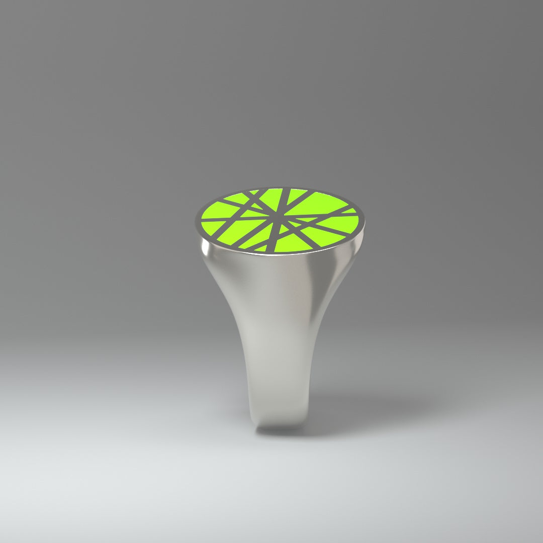 Anello con sigillo rotondo | Eptogramma