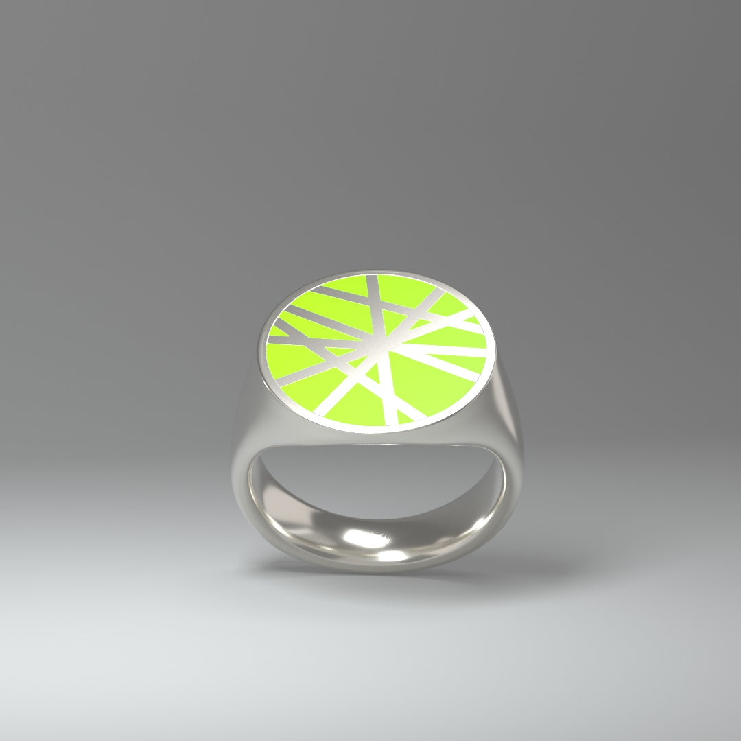 Anello con sigillo rotondo | Eptogramma