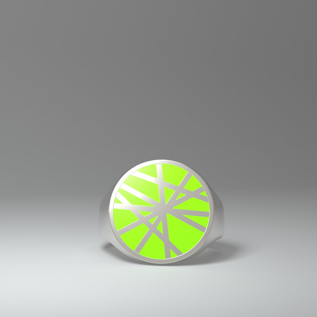 Anello con sigillo rotondo | Eptogramma