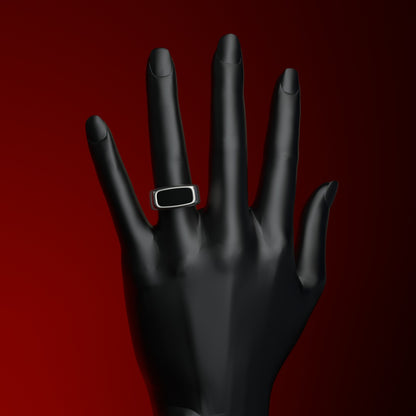 Anillo de sello | BARRA NEGRA