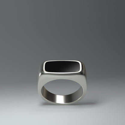 Anillo de sello | BARRA NEGRA