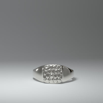 signet ring "croc"