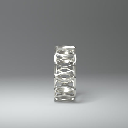 Silberring | SQUEEZED RINGS