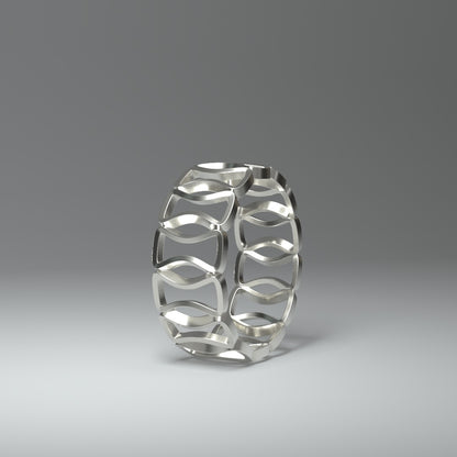 Silberring | SQUEEZED RINGS