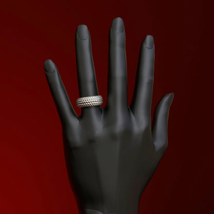 Silberring | CROC STYLE