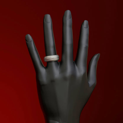 Silberring | CROC STYLE