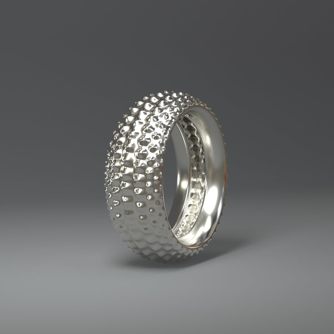 Silberring | CROC STYLE