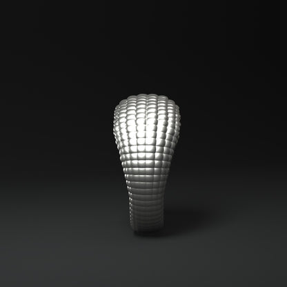 Wide silver ring | CORN